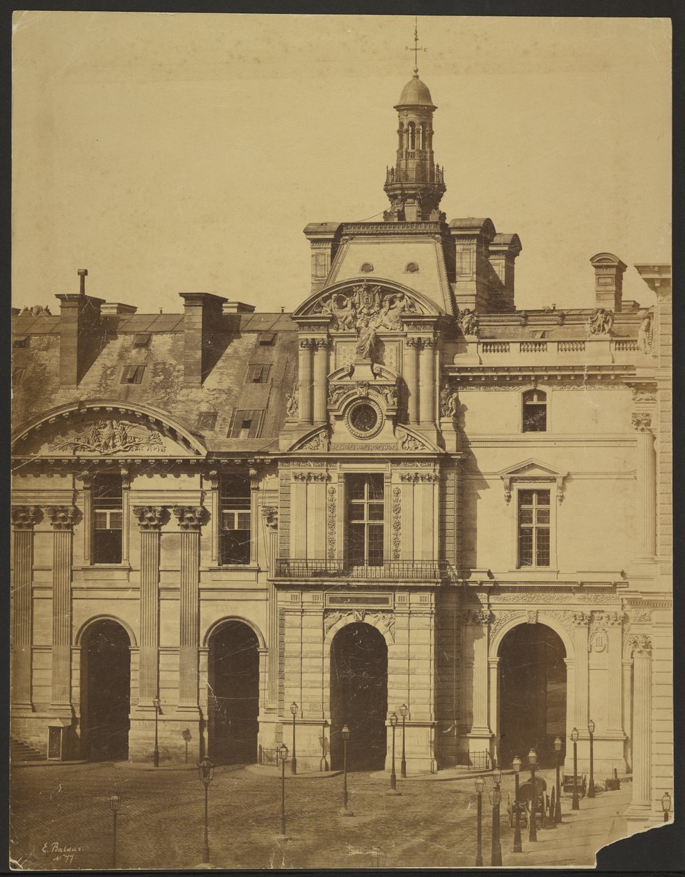 Der Louvre, Pavillon von Rohan von Édouard Baldus