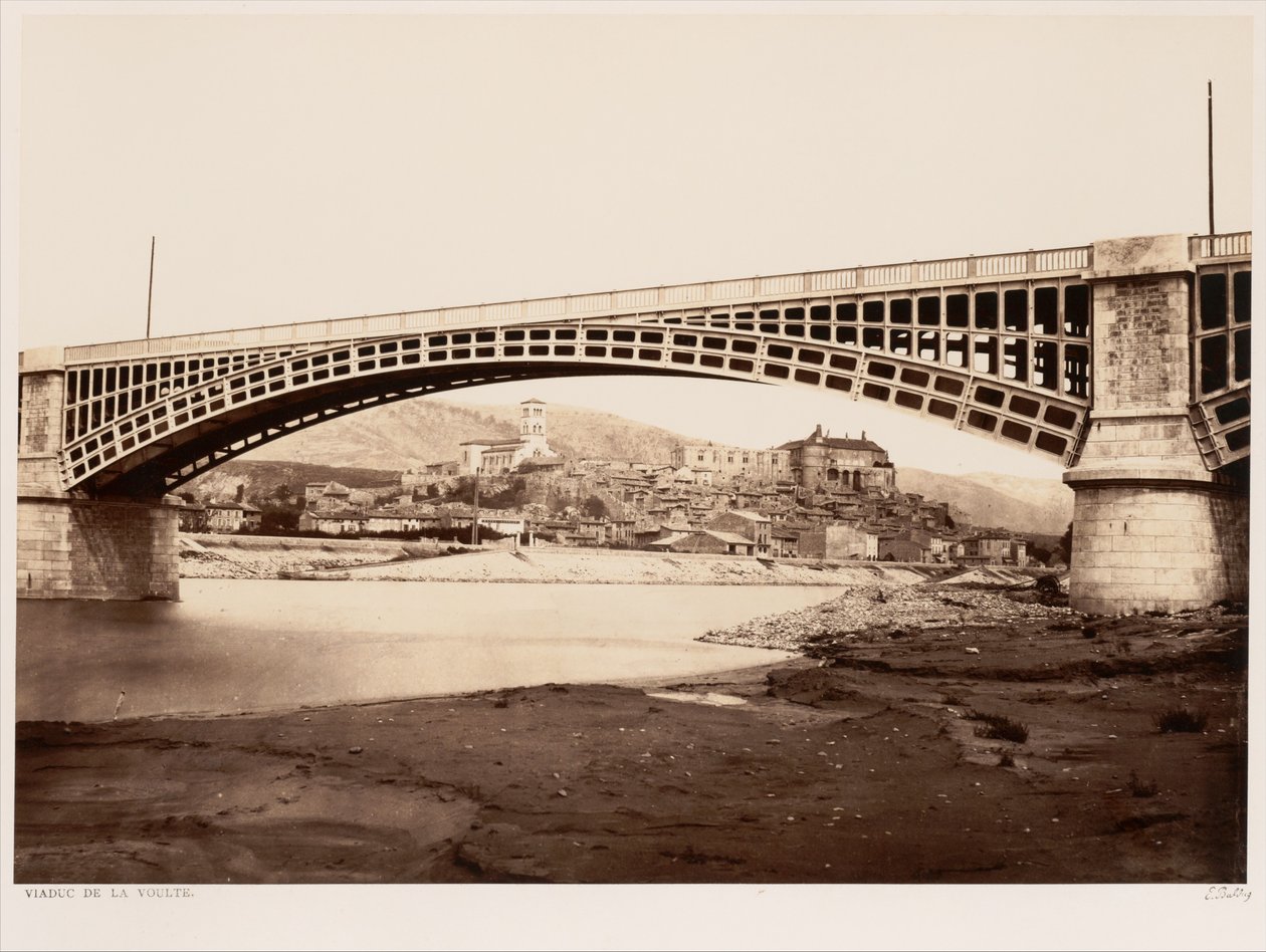 Viadukt von La Voulte von Édouard Baldus