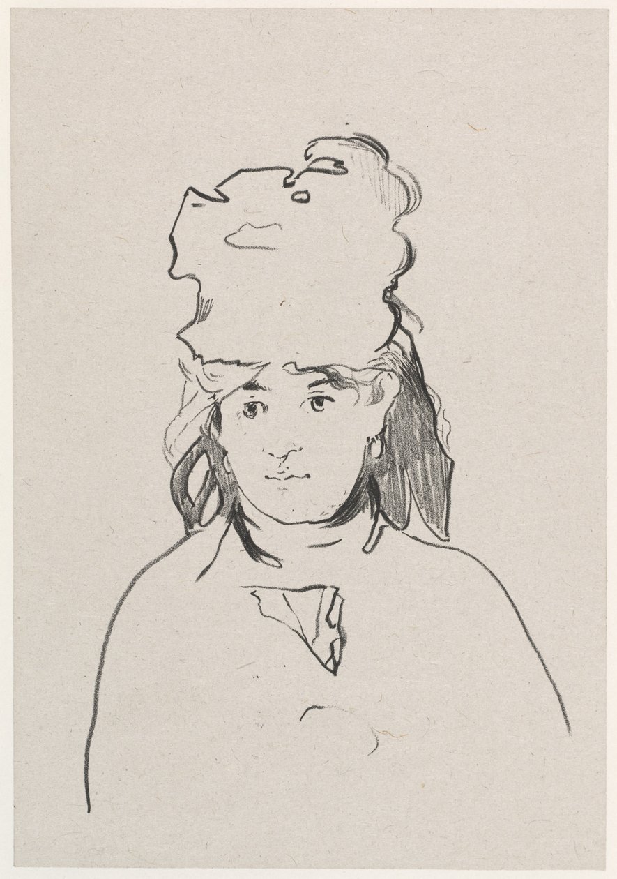 Berthe Morisot von Édouard Manet