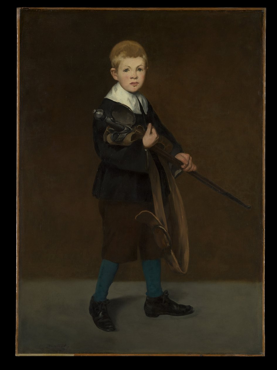 Junge mit einem Schwert von Édouard Manet