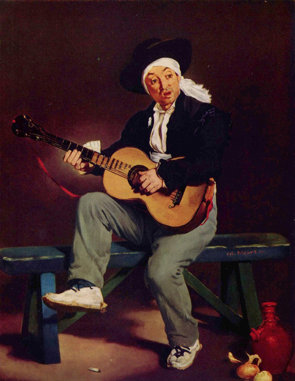 Der spanische Sänger von Édouard Manet