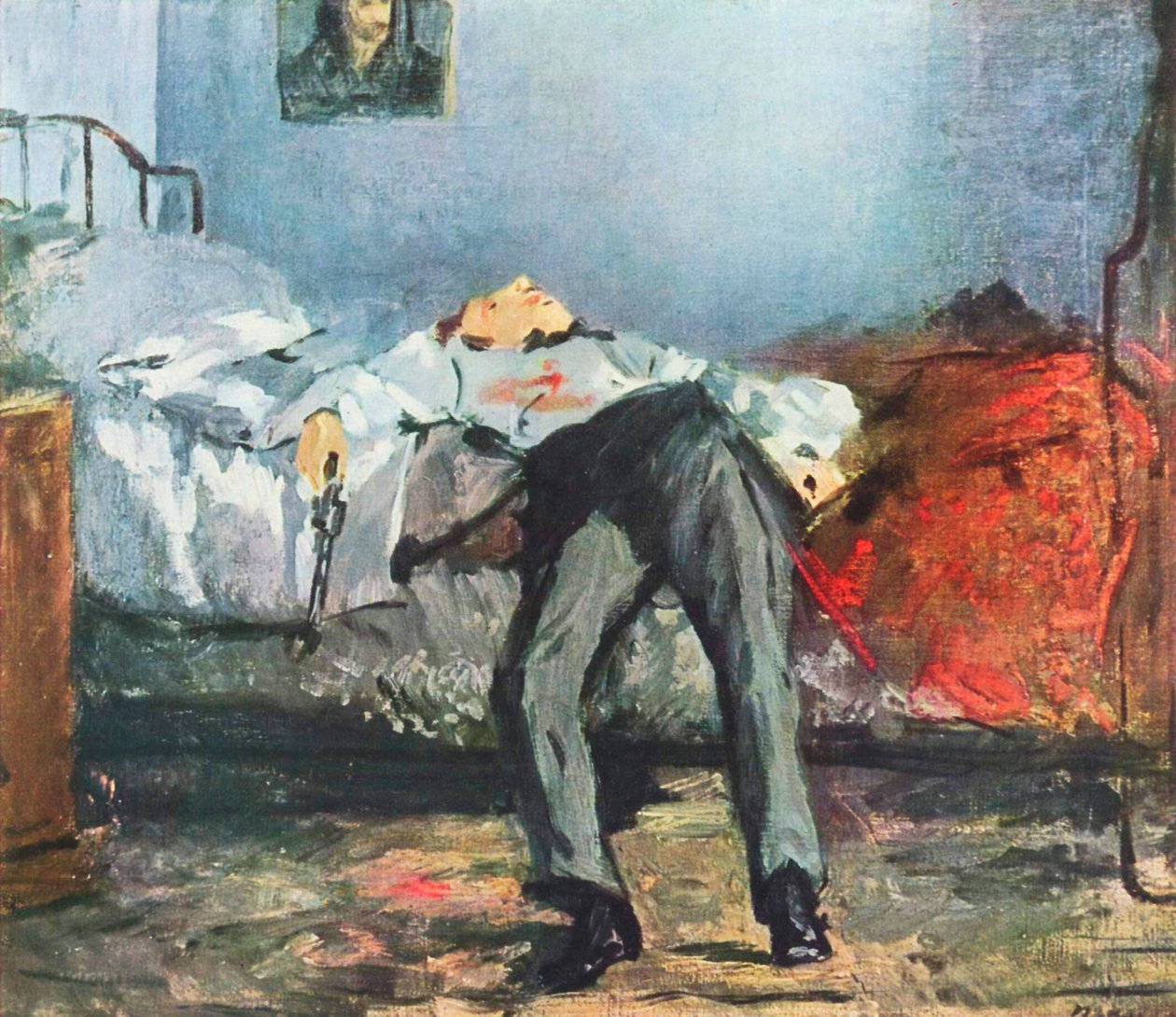 Der Selbstmord von Édouard Manet