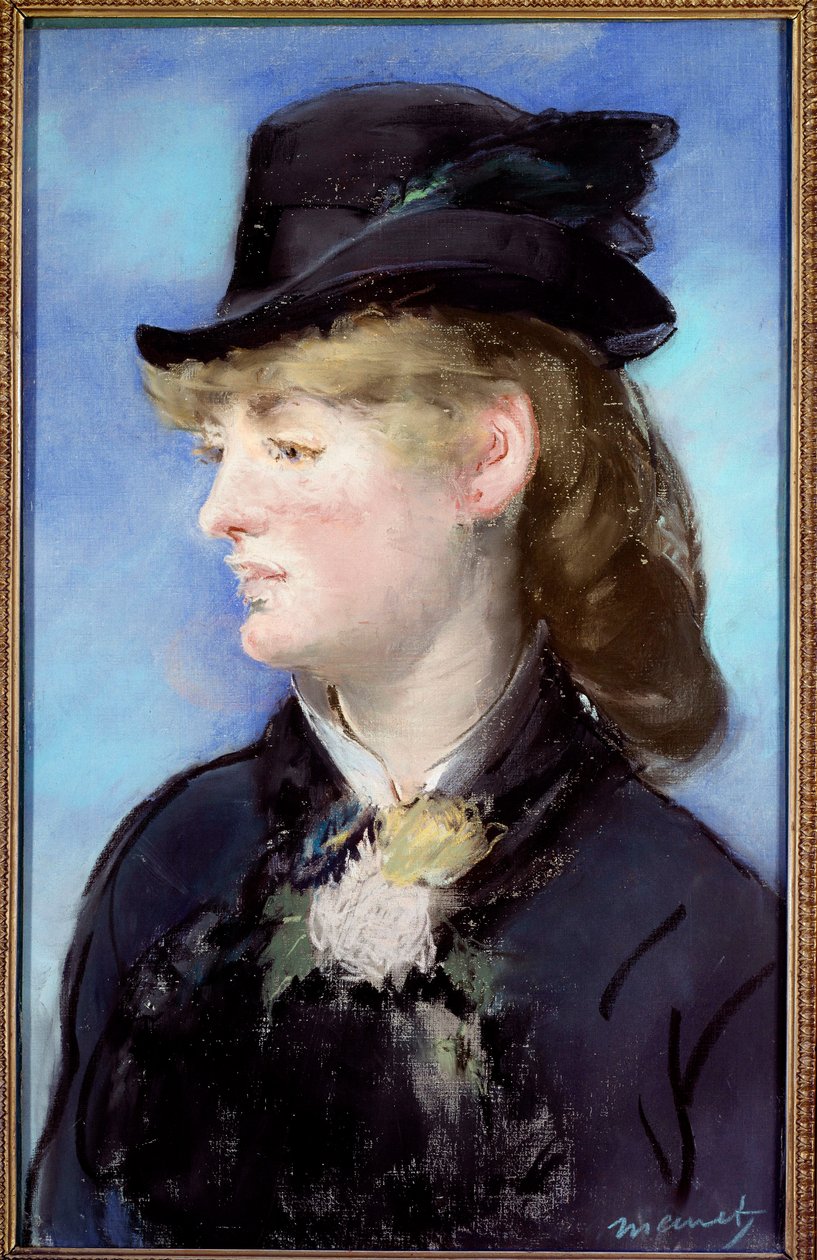 Studie der Kellnerin für „Le Bar des Folies Bergères“ von Édouard Manet