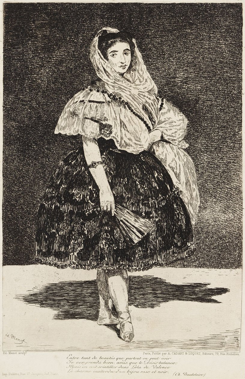 Lola de Valence von Édouard Manet