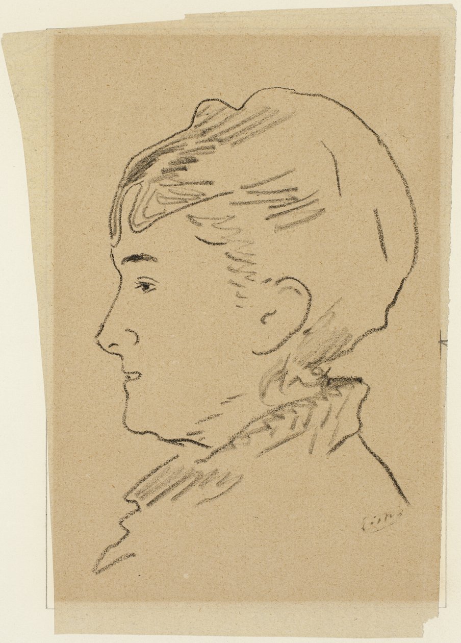Mademoiselle Isabelle Lemonnier von Édouard Manet