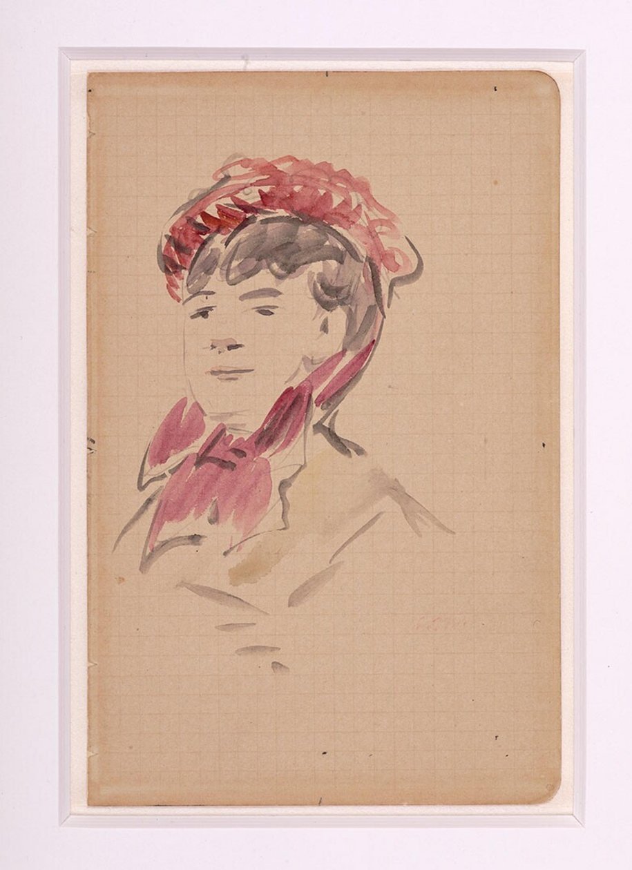 Porträt von Isabelle Lemonnier von Édouard Manet
