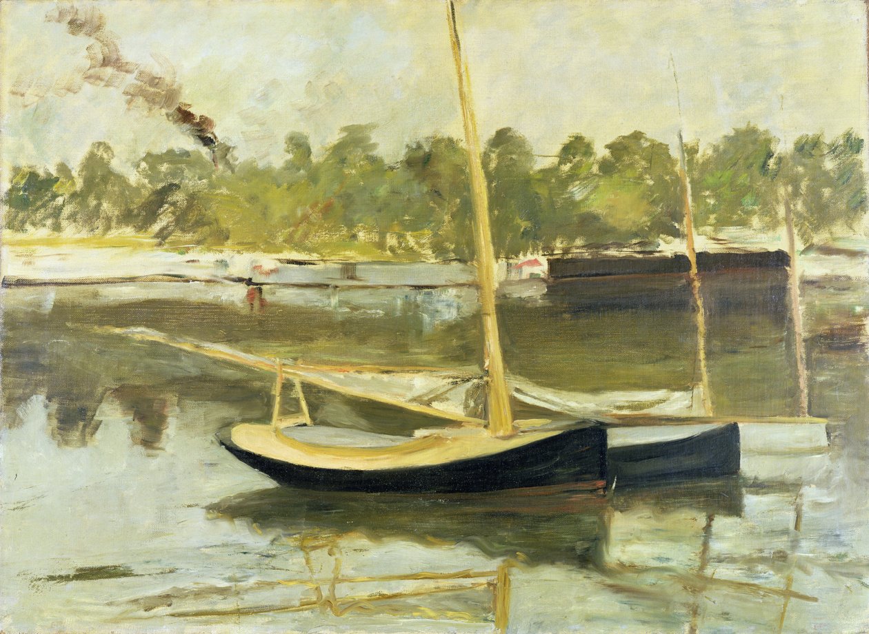 Studie eines Bootes in Argenteuil von Édouard Manet