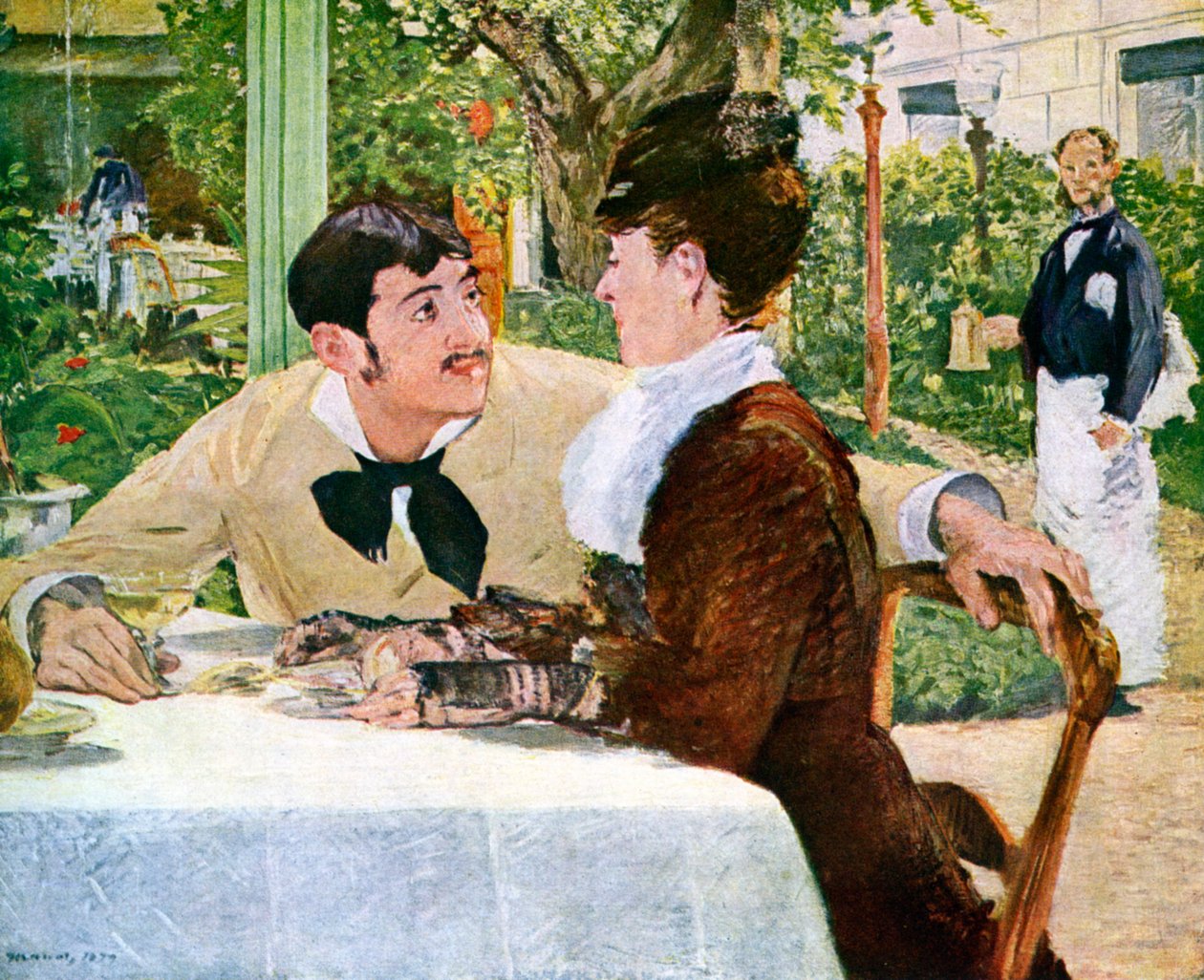 Der Garten von Pere Lathuille, 1879, 1938 von Édouard Manet