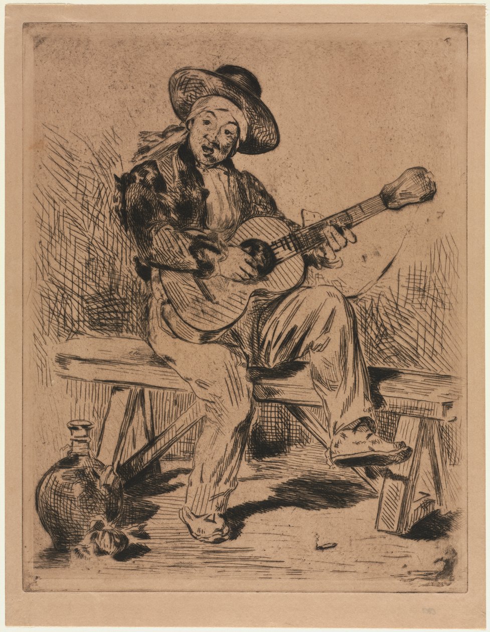Der Gitarrist von Édouard Manet