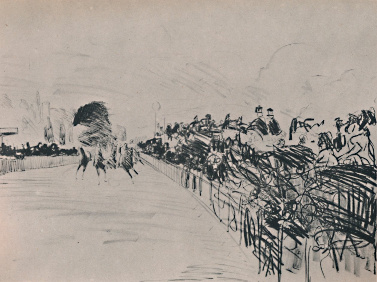 Die Rennen, 1865-1872, 1946 von Édouard Manet