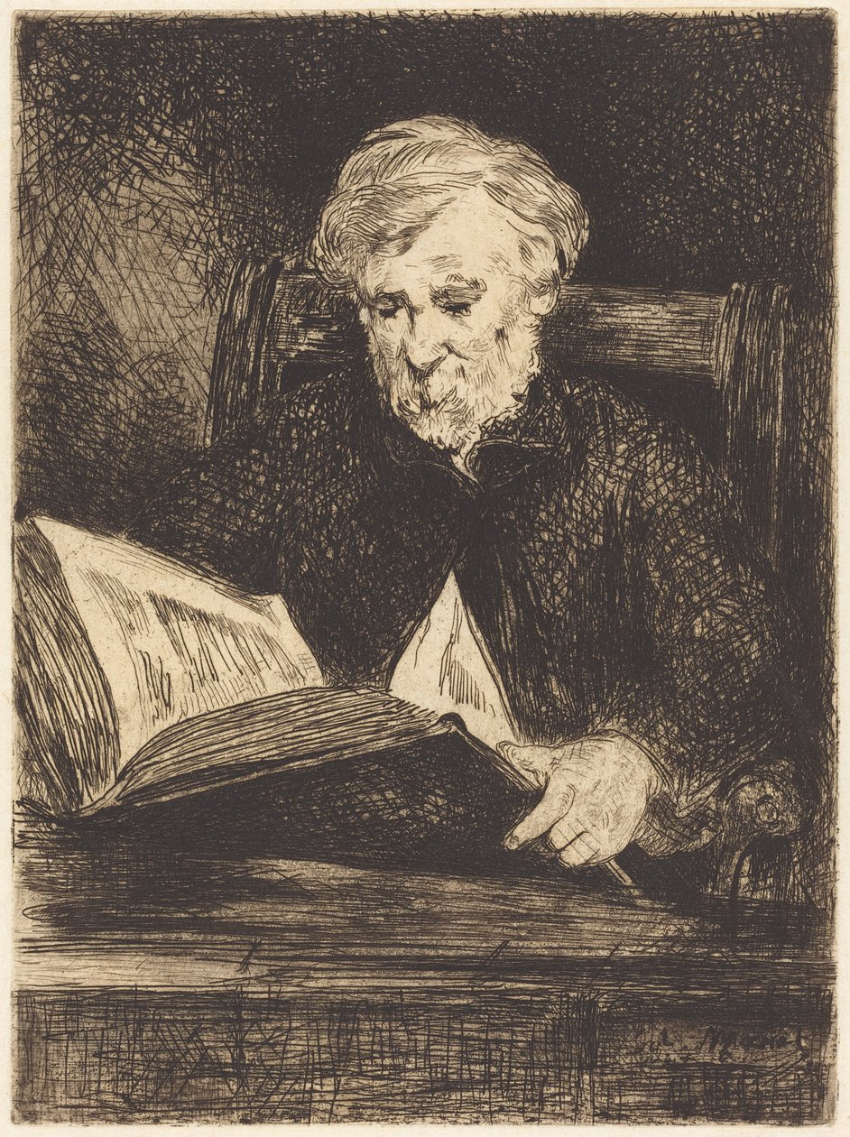 Der Leser von Édouard Manet