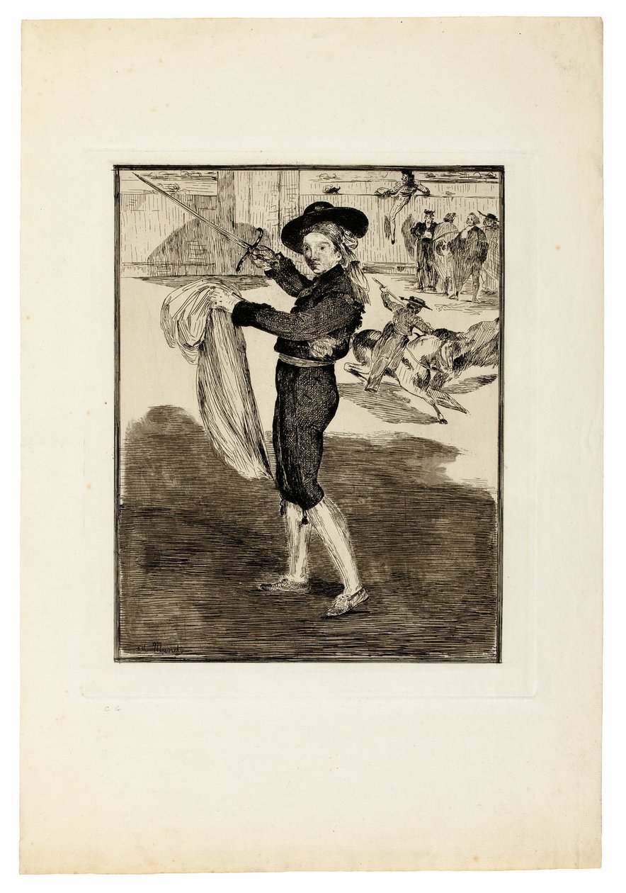 Victorine Meurent im Kostüm eines "Espada" von Édouard Manet