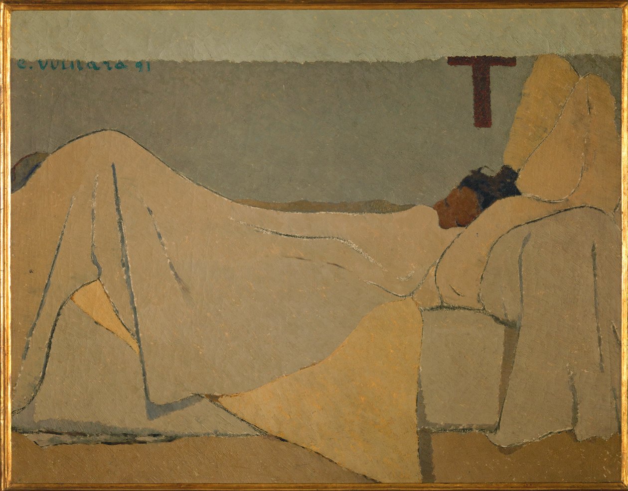 Im Bett von Edouard Vuillard