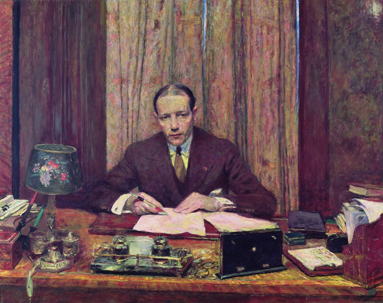 Lucien Rosengart (1881-1976) ca.1925 von Edouard Vuillard
