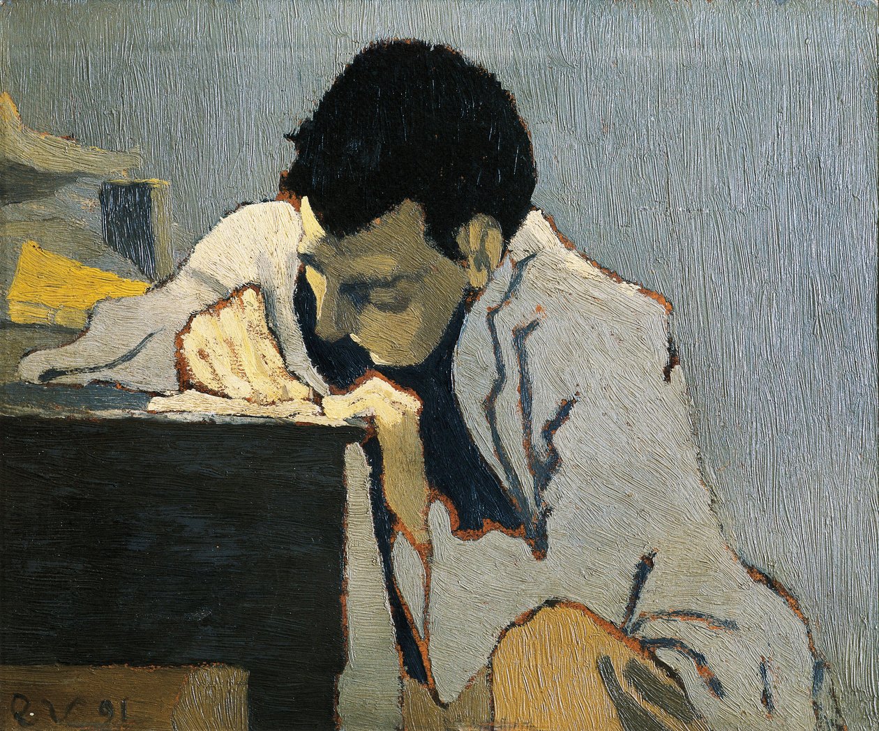 Porträt von Aurelien Lugne-Poe von Edouard Vuillard