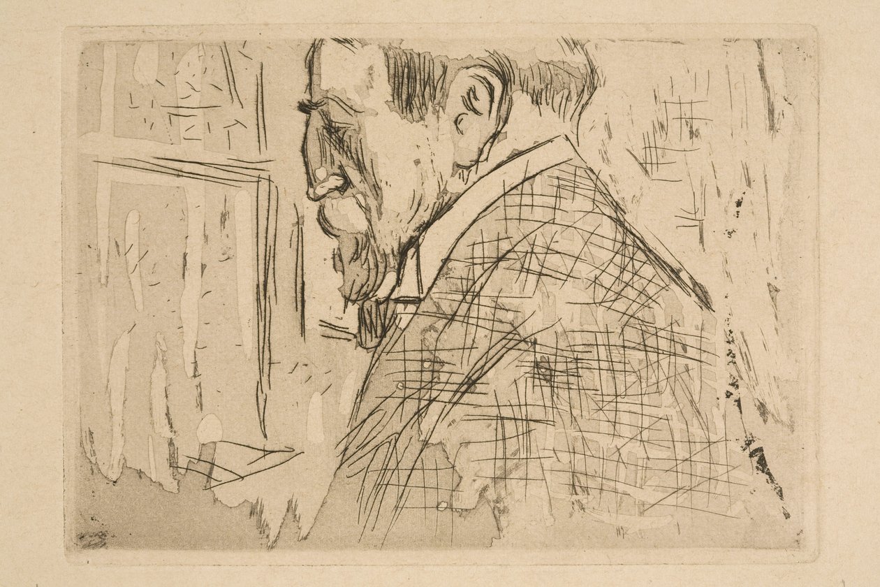 Porträt von Théo Van Rysselberghe von Edouard Vuillard