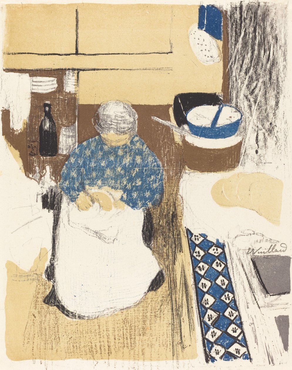 Die Köchin, 1899 von Edouard Vuillard
