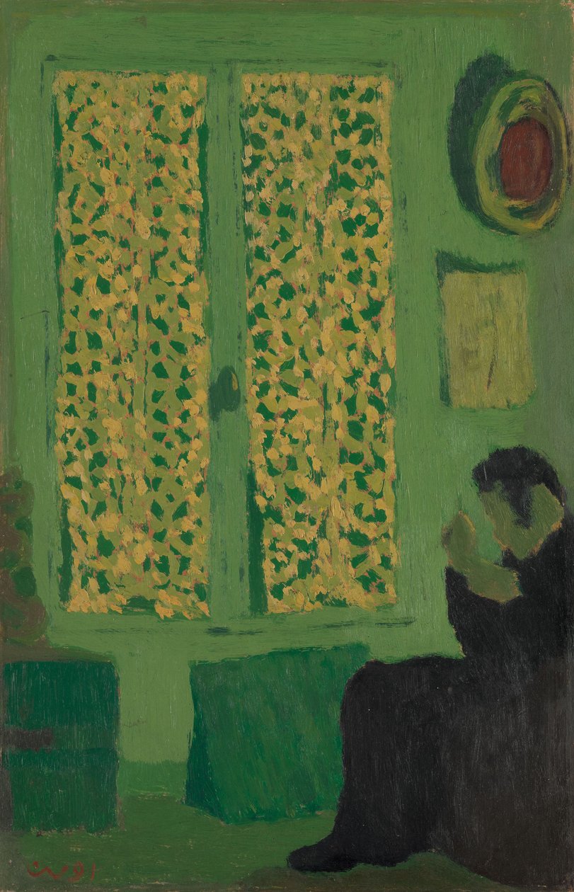 Das grüne Interieur, 1891 von Edouard Vuillard