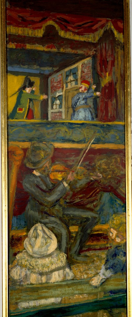 Das Guignol-Theater (Detail) von Edouard Vuillard