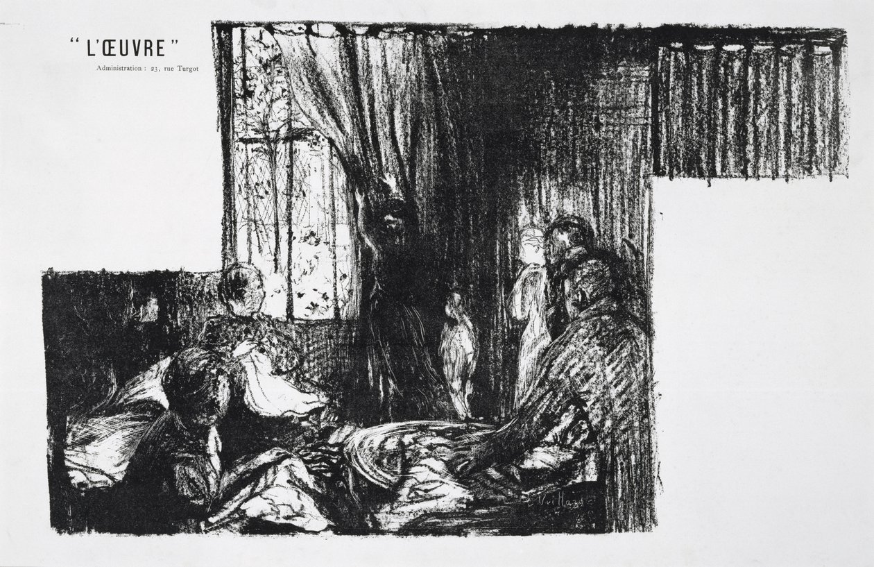 Die Pfeiler der Gesellschaft, 1896 von Edouard Vuillard