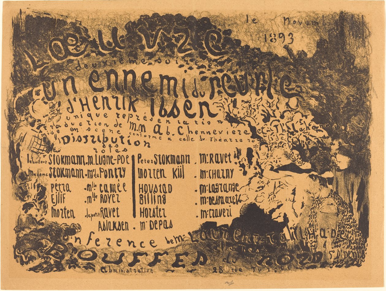 Ein Volksfeind von Edouard Vuillard