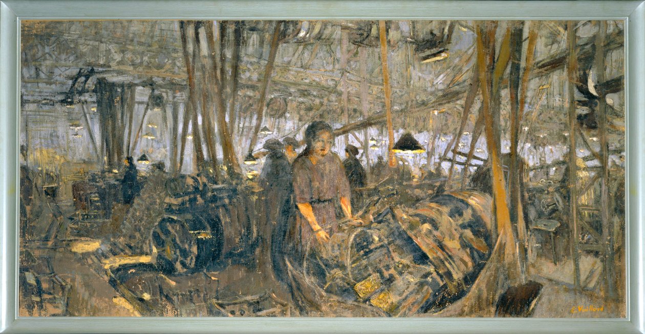 Waffenfabrik in Lyon: die Türme von Edouard Vuillard