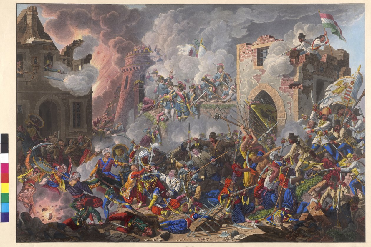 Die siegreiche Rückeroberung von Buda am 2. September 1686 durch die Ungarn von Eduard Gurk