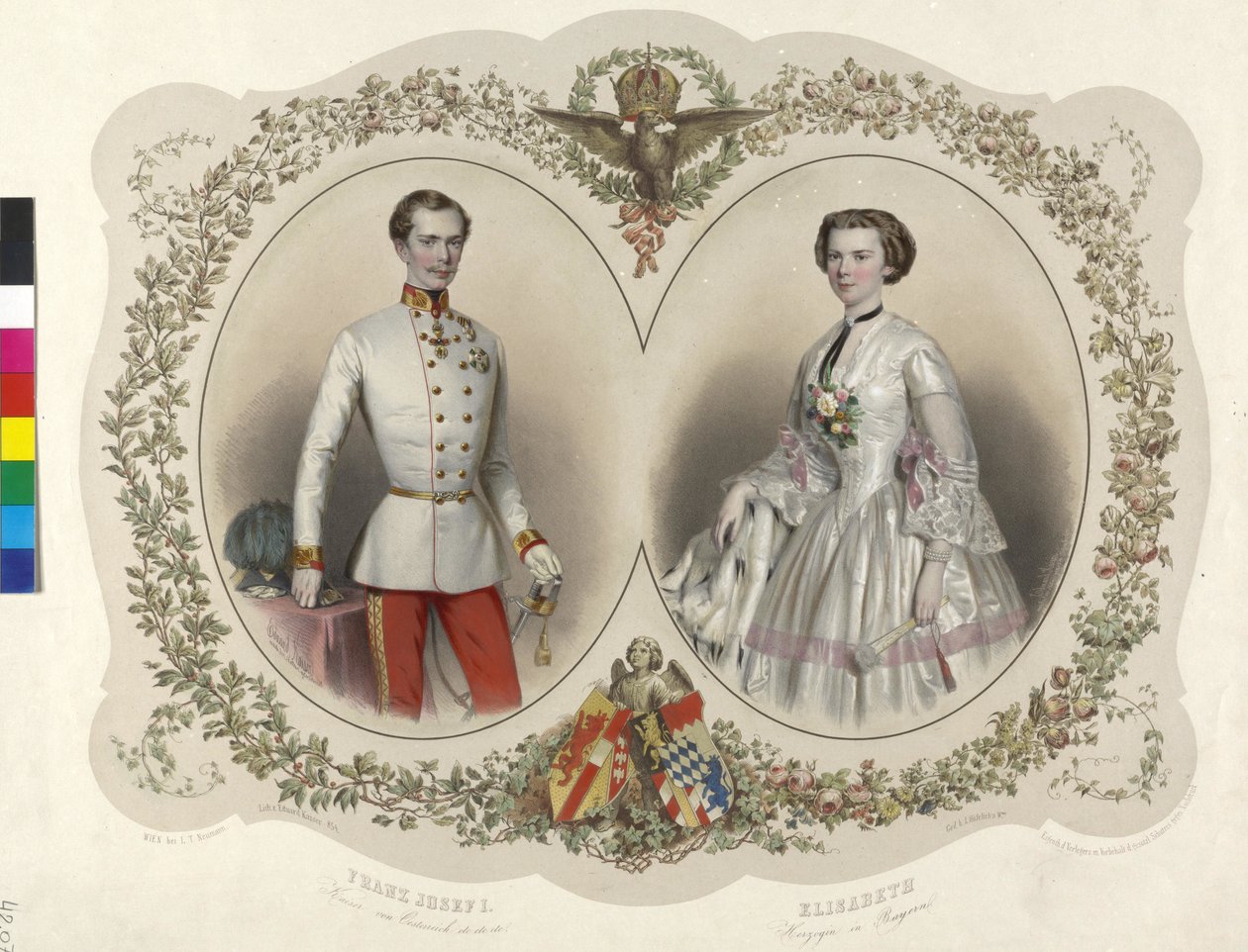 Franz Joseph I. Kaiser von Österreich - Elisabeth, Herzogin in Bayern von Eduard Kaiser