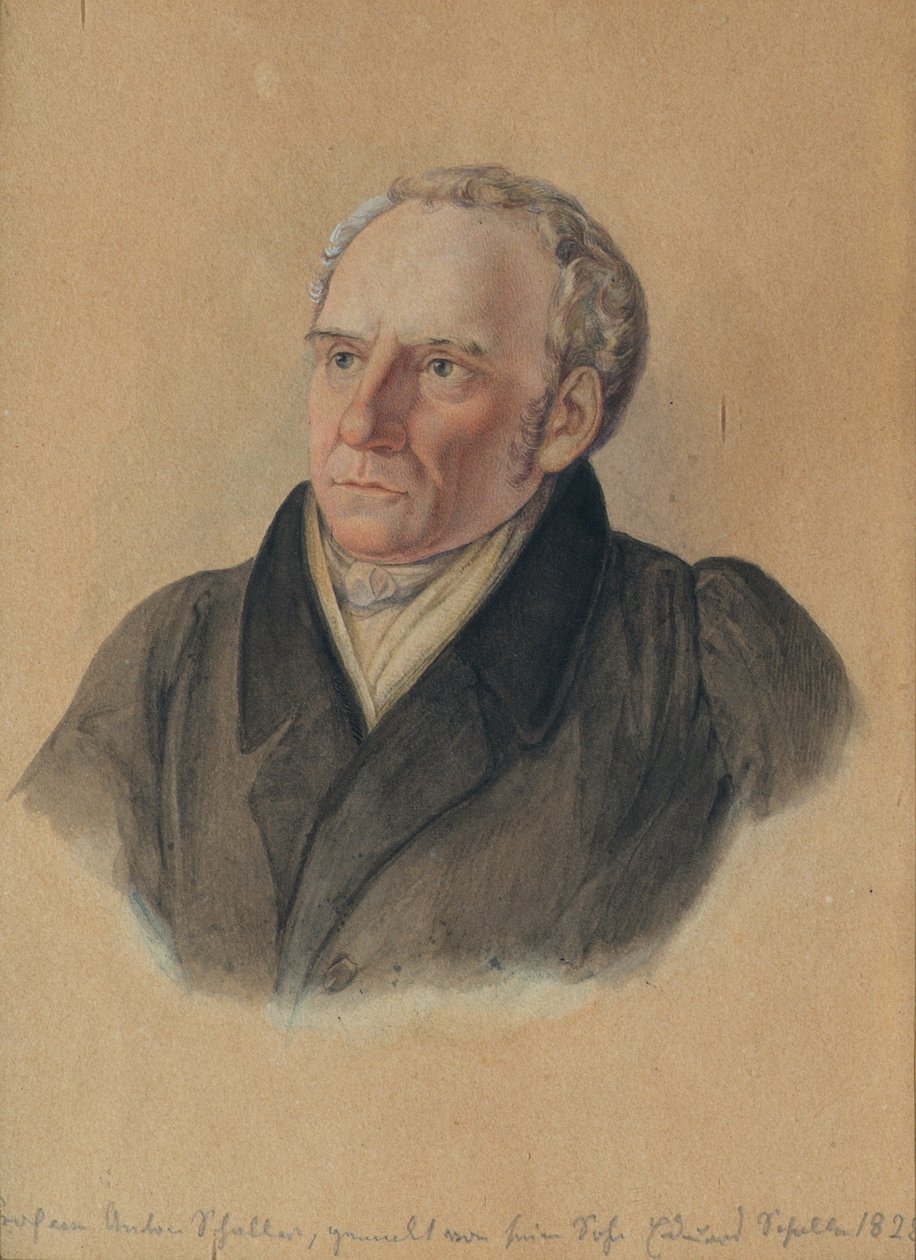 Professor Anton Schaller (1773–1844), der Vater des Künstlers von Eduard Schaller