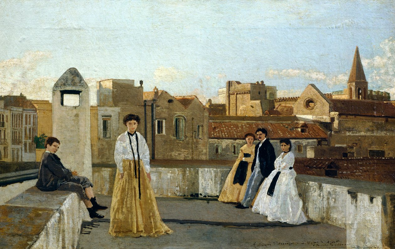 Die Terrasse von Eduardo Dalbono