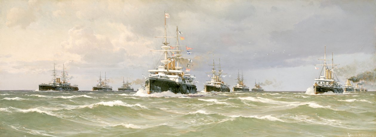 Das Kanalgeschwader von Eduardo de Martino