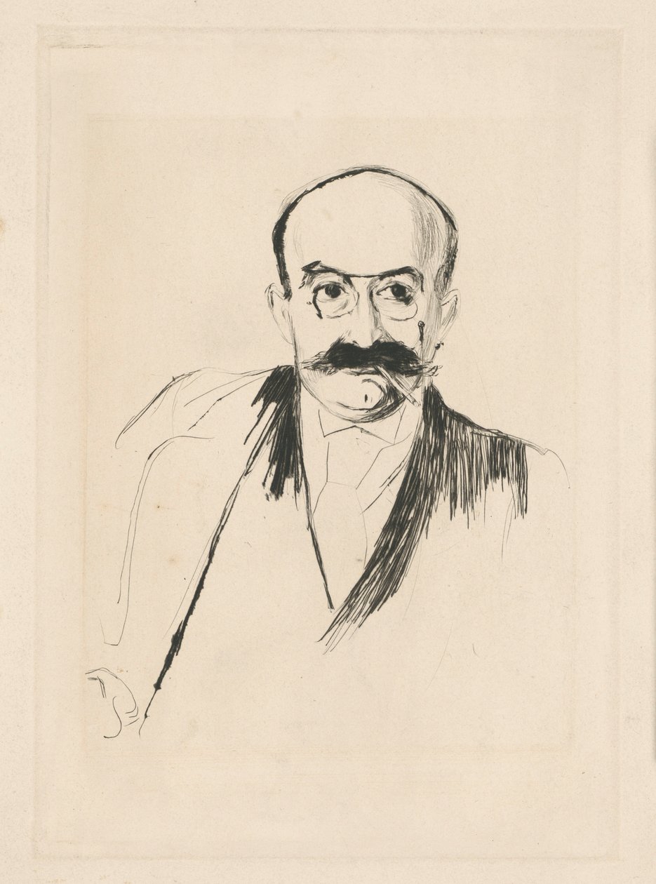 Dr. Max Asch von Edvard Munch