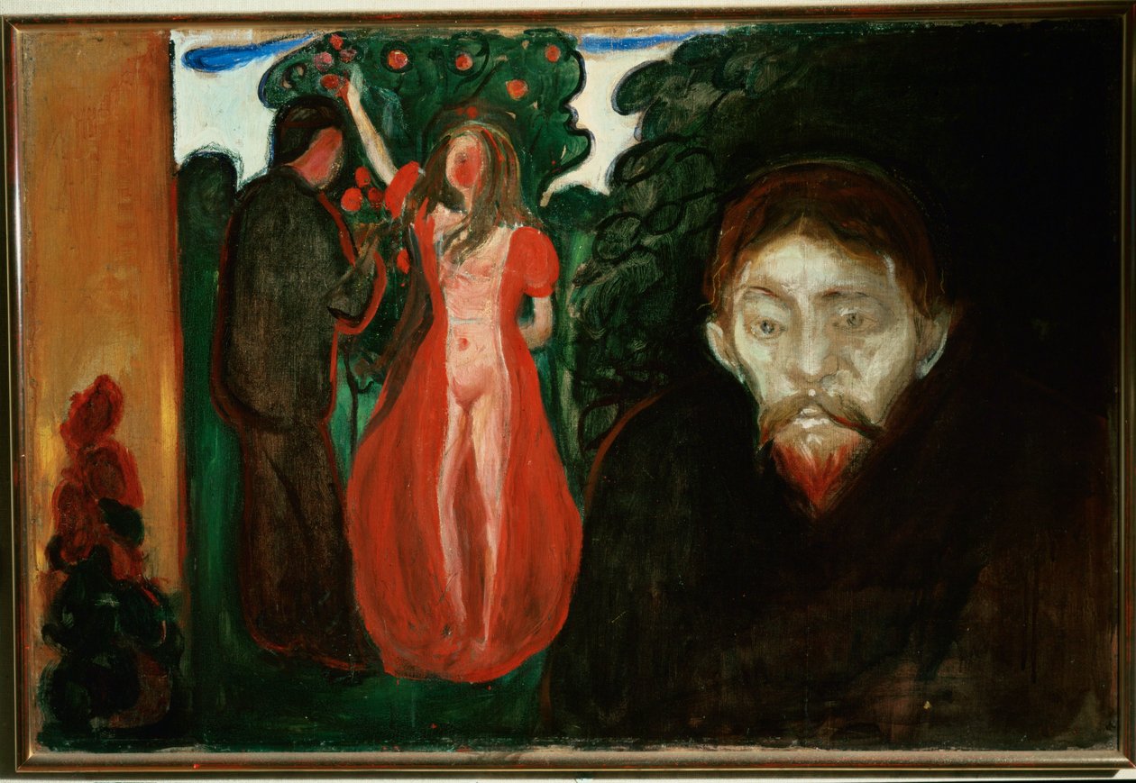 Eifersucht von Edvard Munch