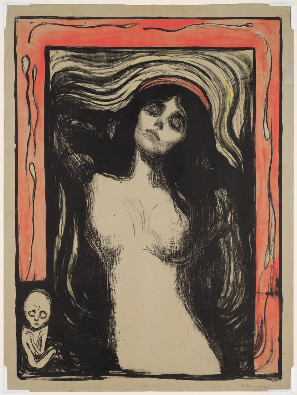 Madonna von Edvard Munch