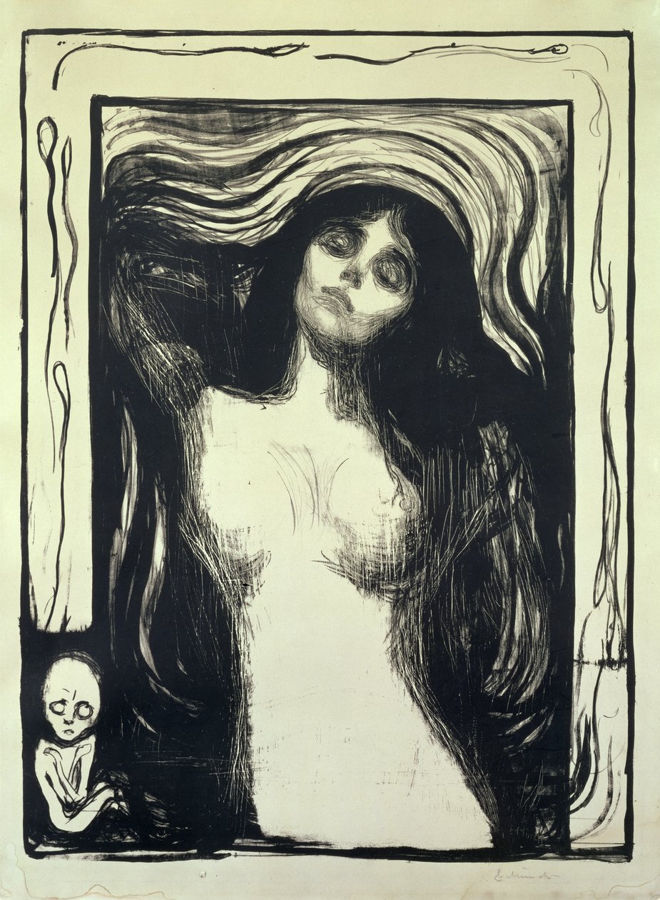 Madonna, Liebende Frau von Edvard Munch