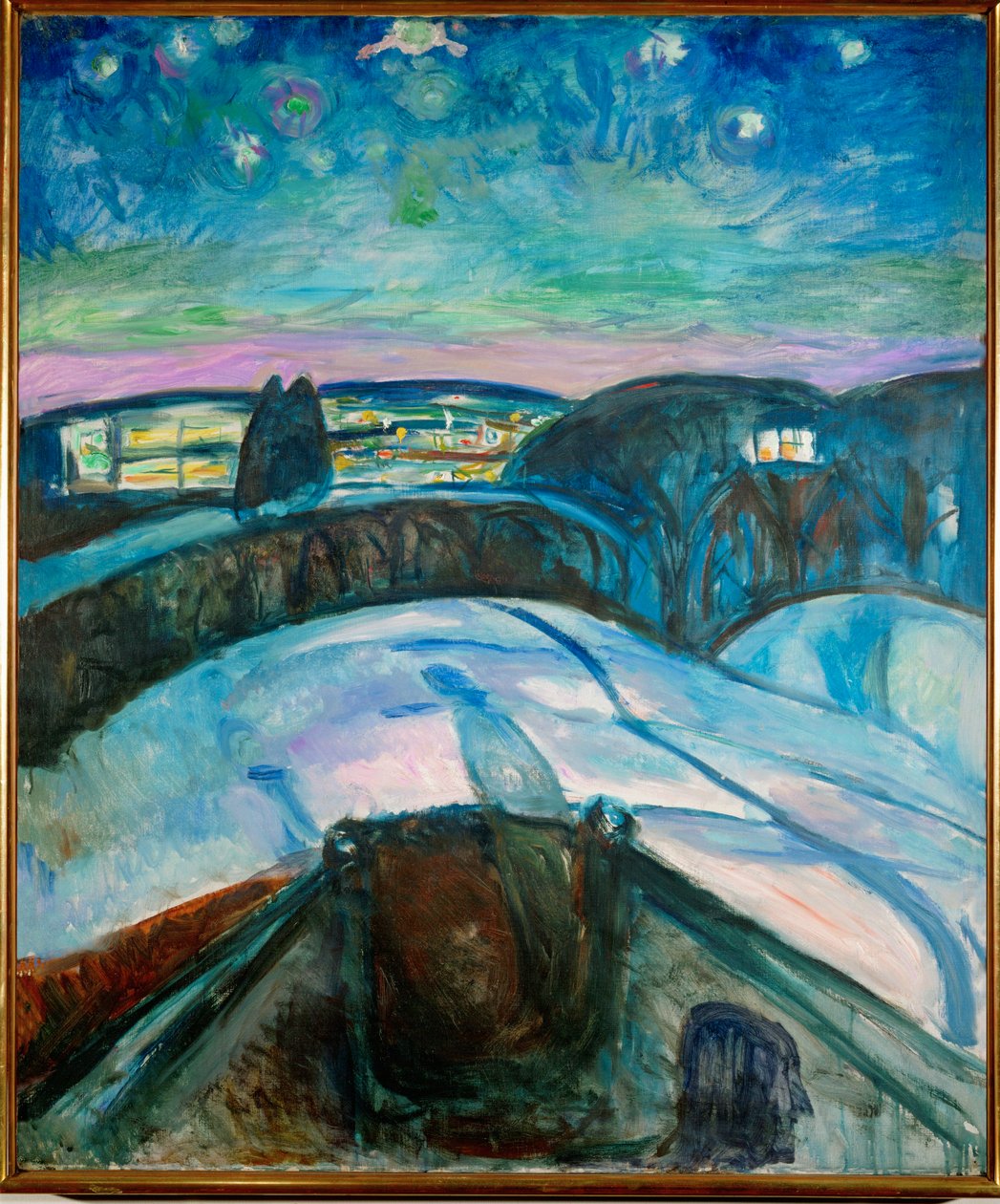 Sternennacht von Edvard Munch