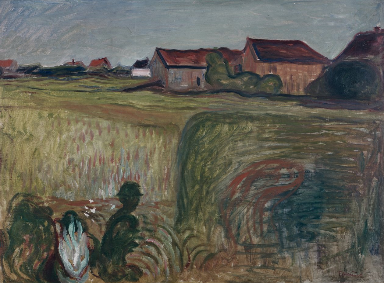 Sommernacht von Edvard Munch
