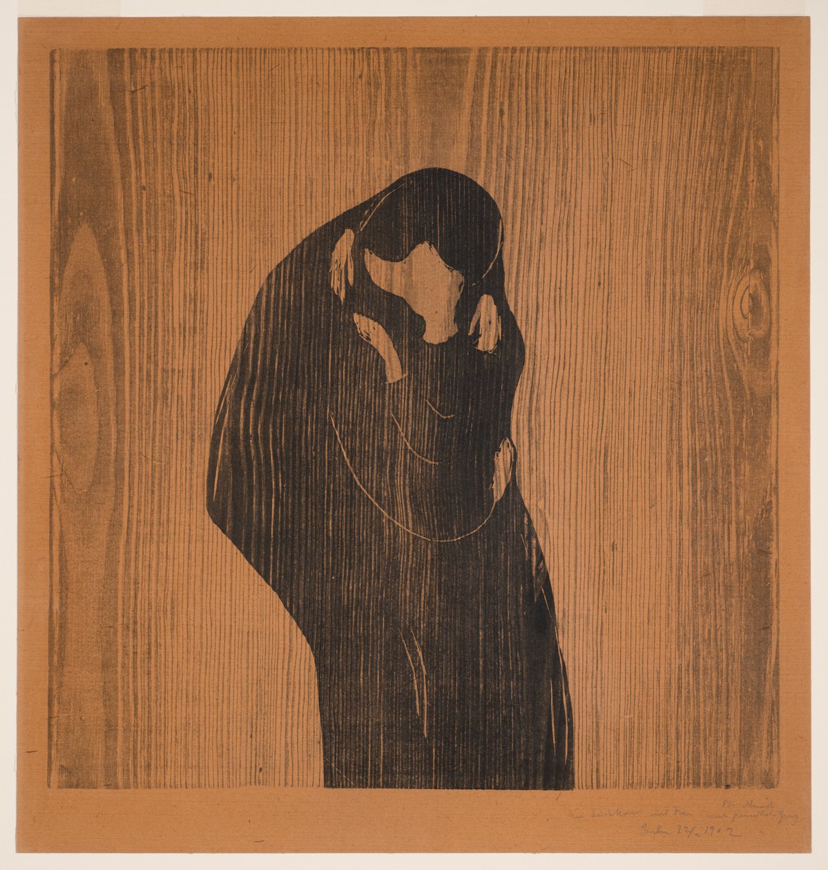 Der Kuss IV von Edvard Munch