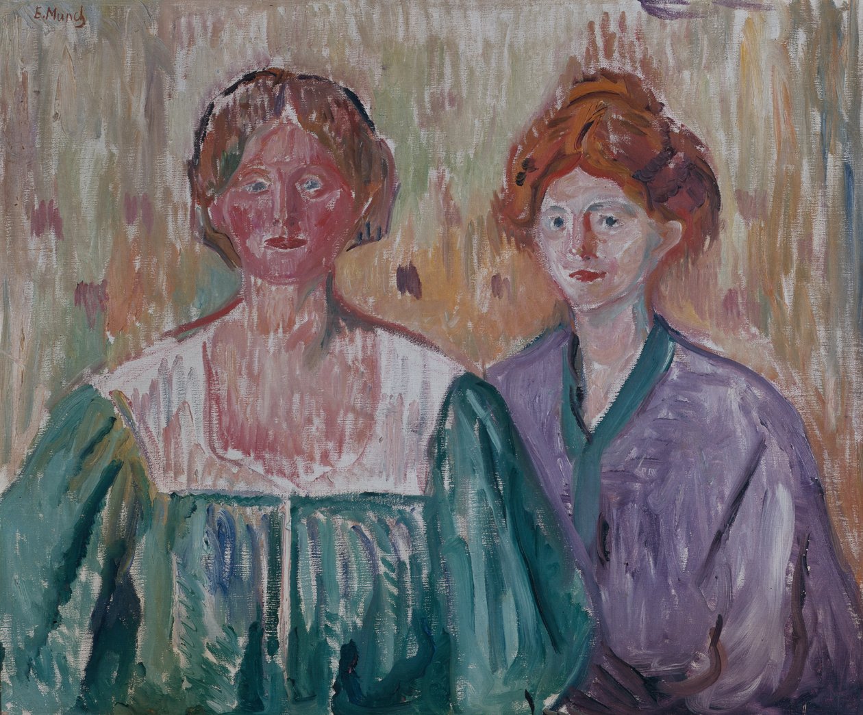 Die Meizner-Schwestern von Edvard Munch