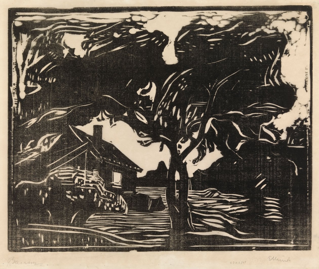 Baum von Edvard Munch