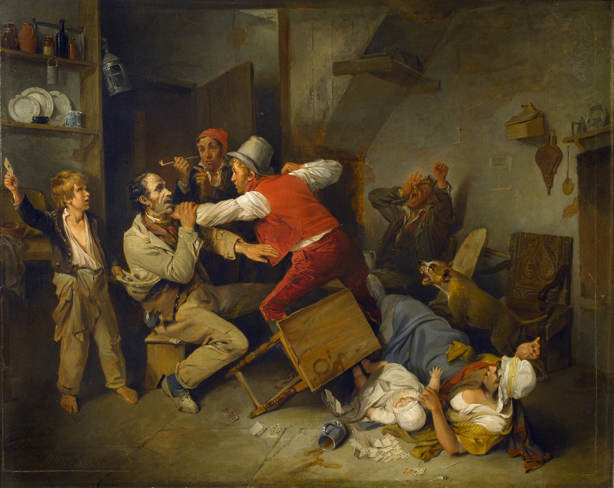 Der ertappte Betrüger, 1814 von Edward Bird