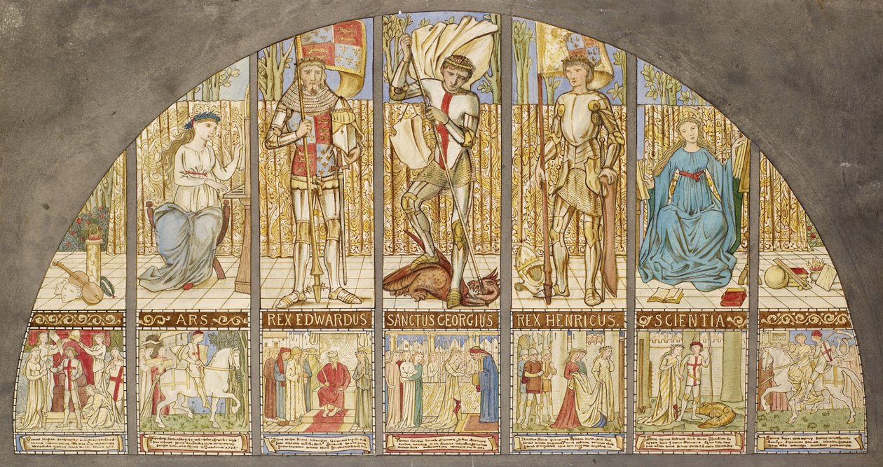 Rosenkriege von Edward Burne-Jones