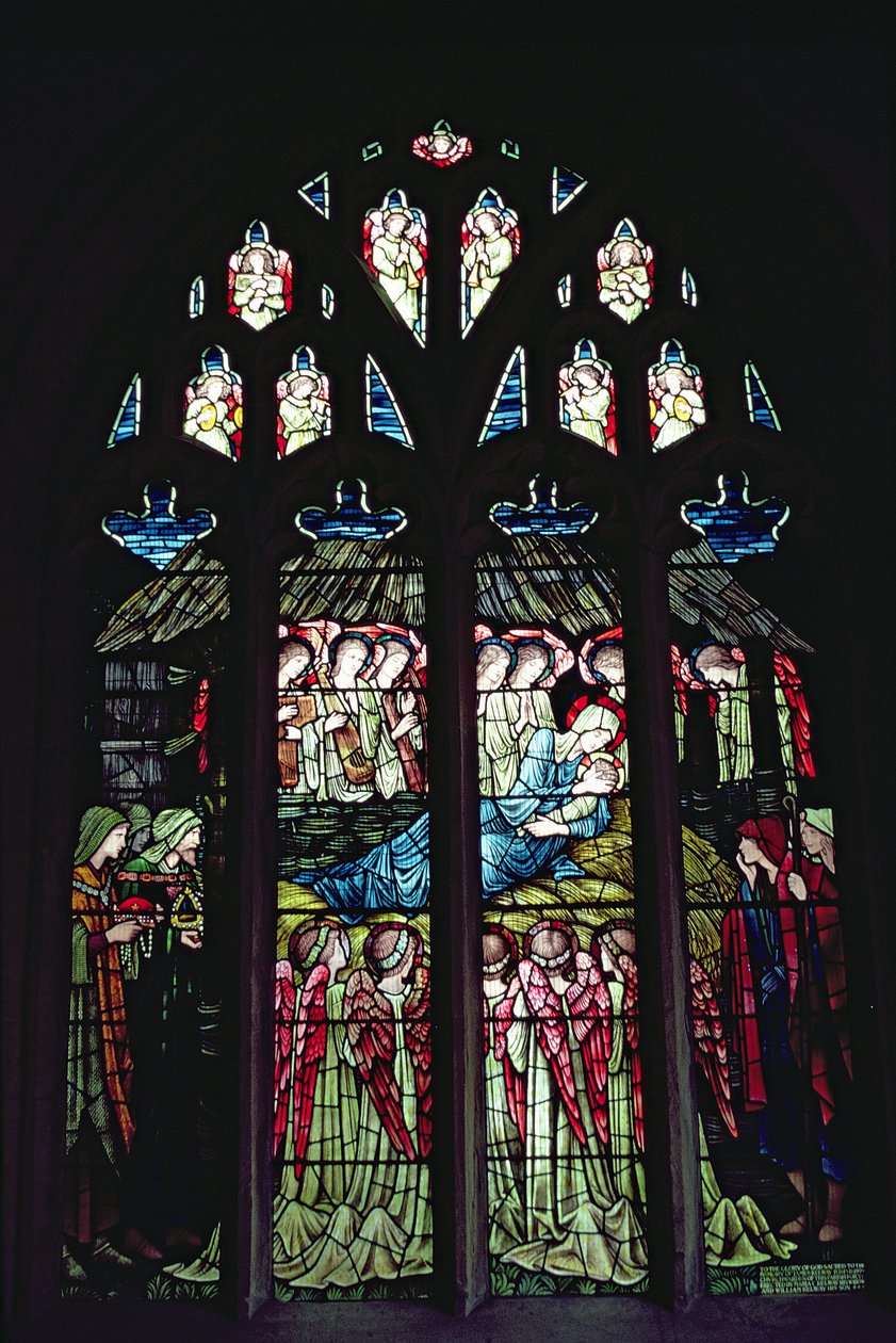 Die Geburt Christi von Edward Burne-Jones