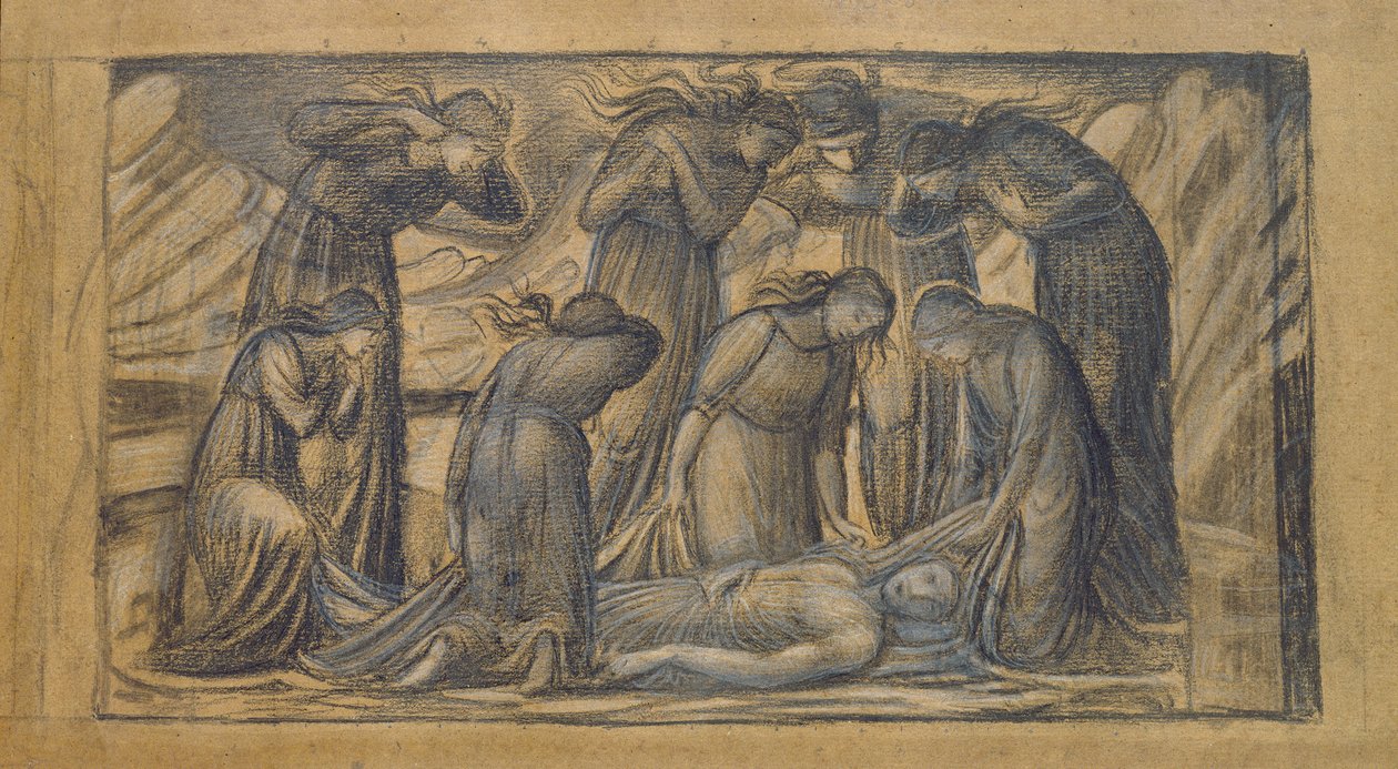 Der Tod des Orpheus von Edward Burne-Jones