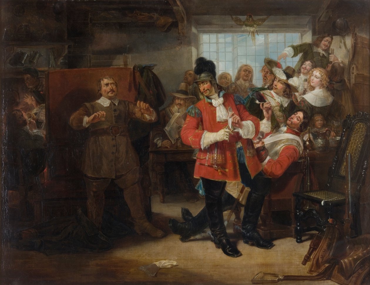 Sergeant Bothwell fordert Balfour heraus von Edward Matthew Ward