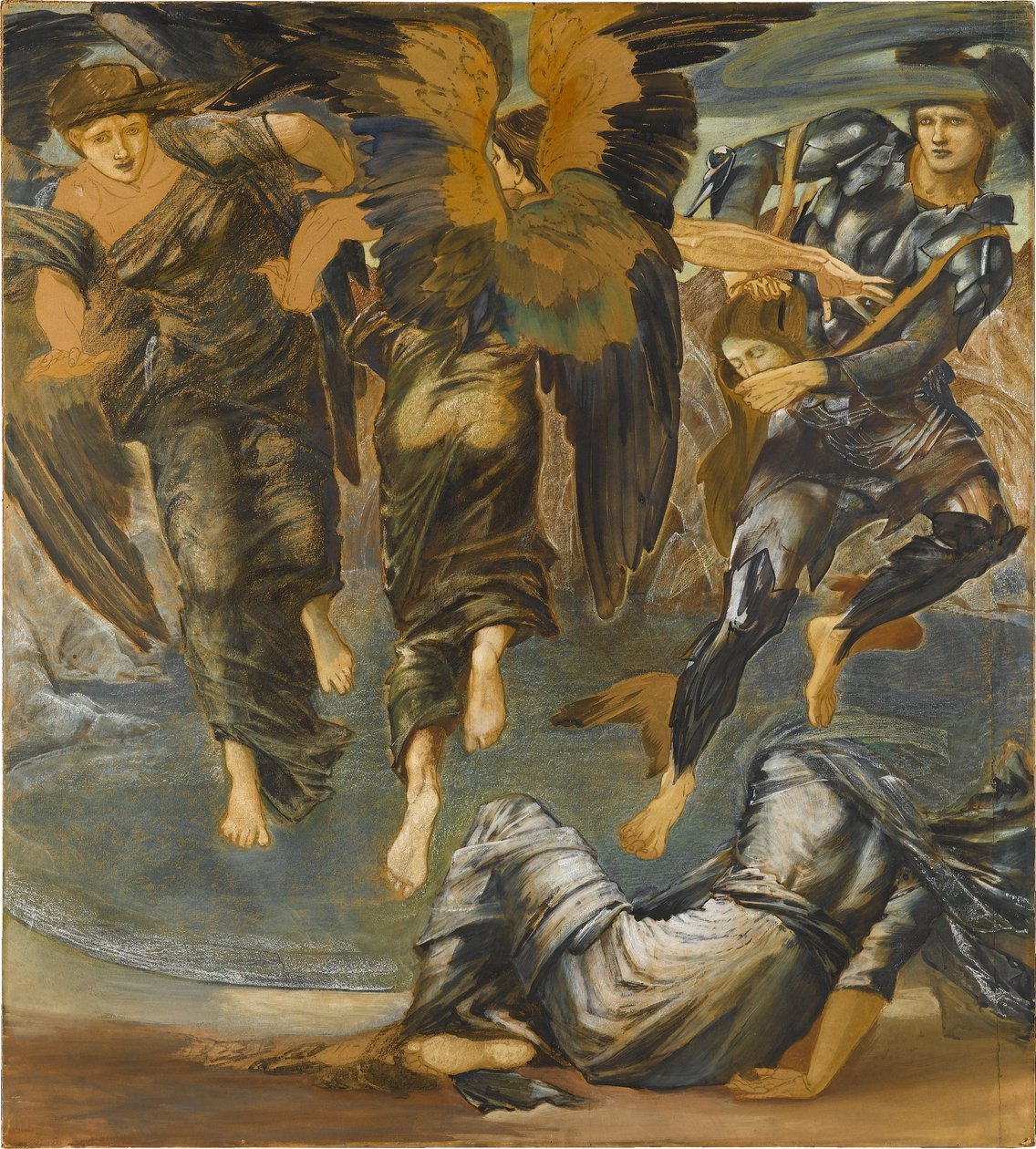 Der Tod der Medusa von Edward Burne-Jones
