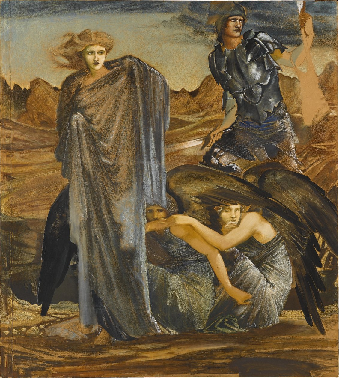 Die Auffindung der Medusa von Edward Burne-Jones