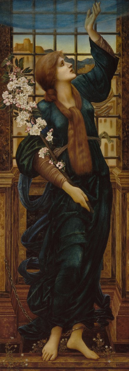 Hoffnung von Edward Burne-Jones