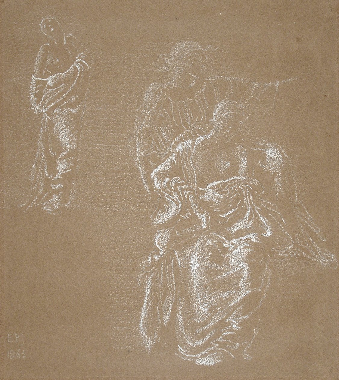 Drei Figuren von Edward Burne-Jones