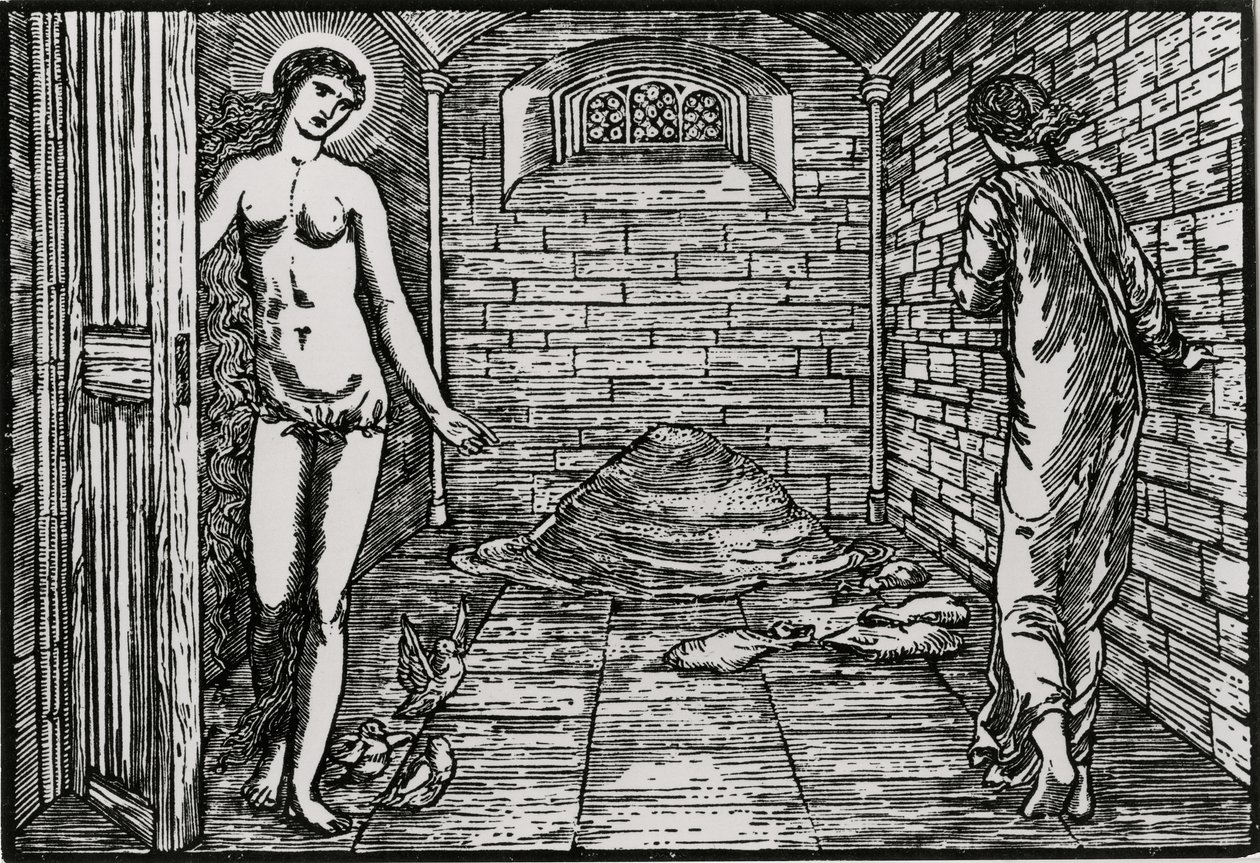 Die Aufgabe der Samen von Edward Coley (after) Burne Jones